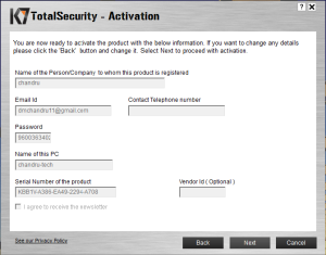 K7 Total Security 16.0.1113 Crack [Activated] Free Download